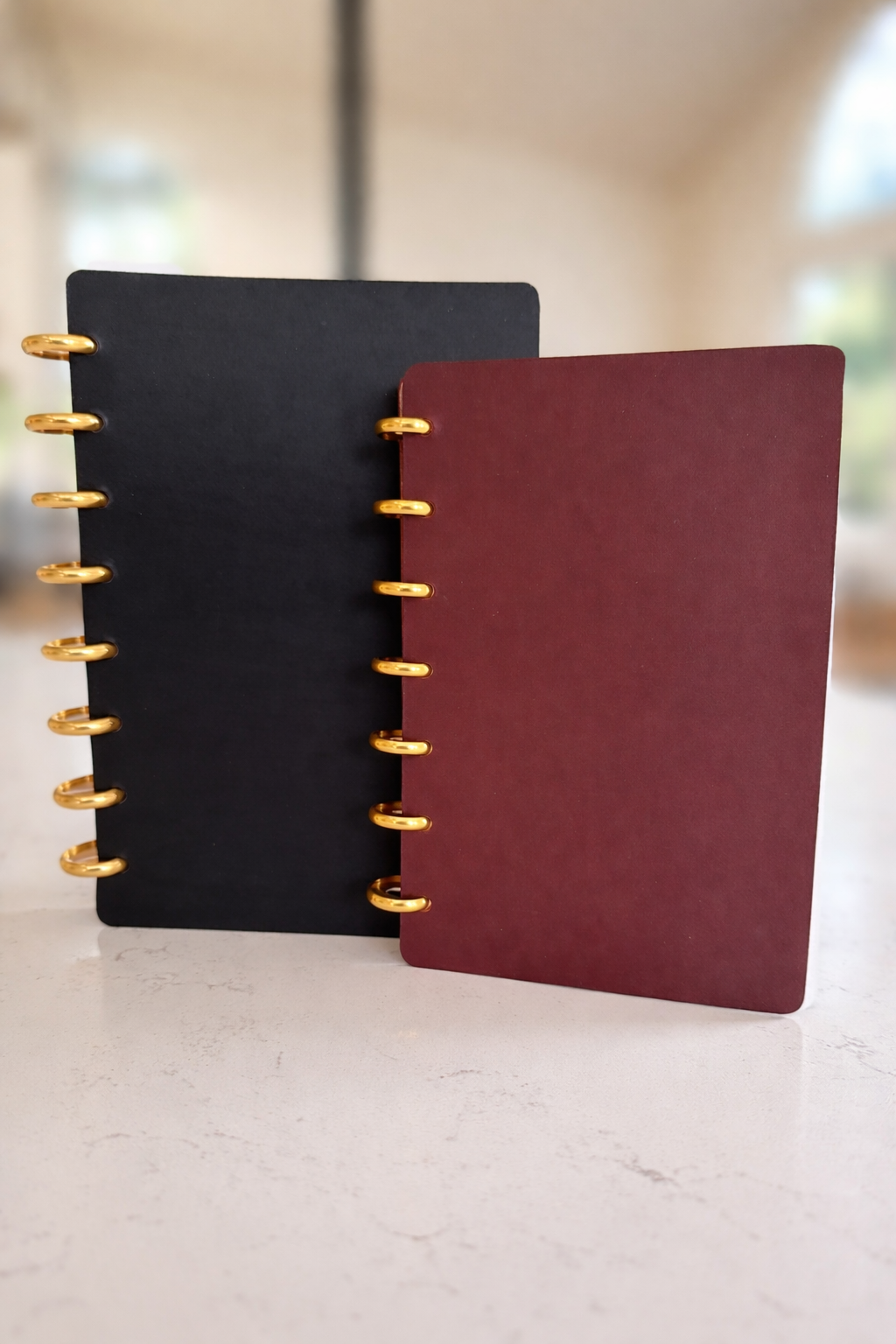 Discbound Leather Planner Covers- Junior Planner