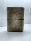 Ready To Ship- Rustic Grey Trifold with Cobalt Blue Pockets