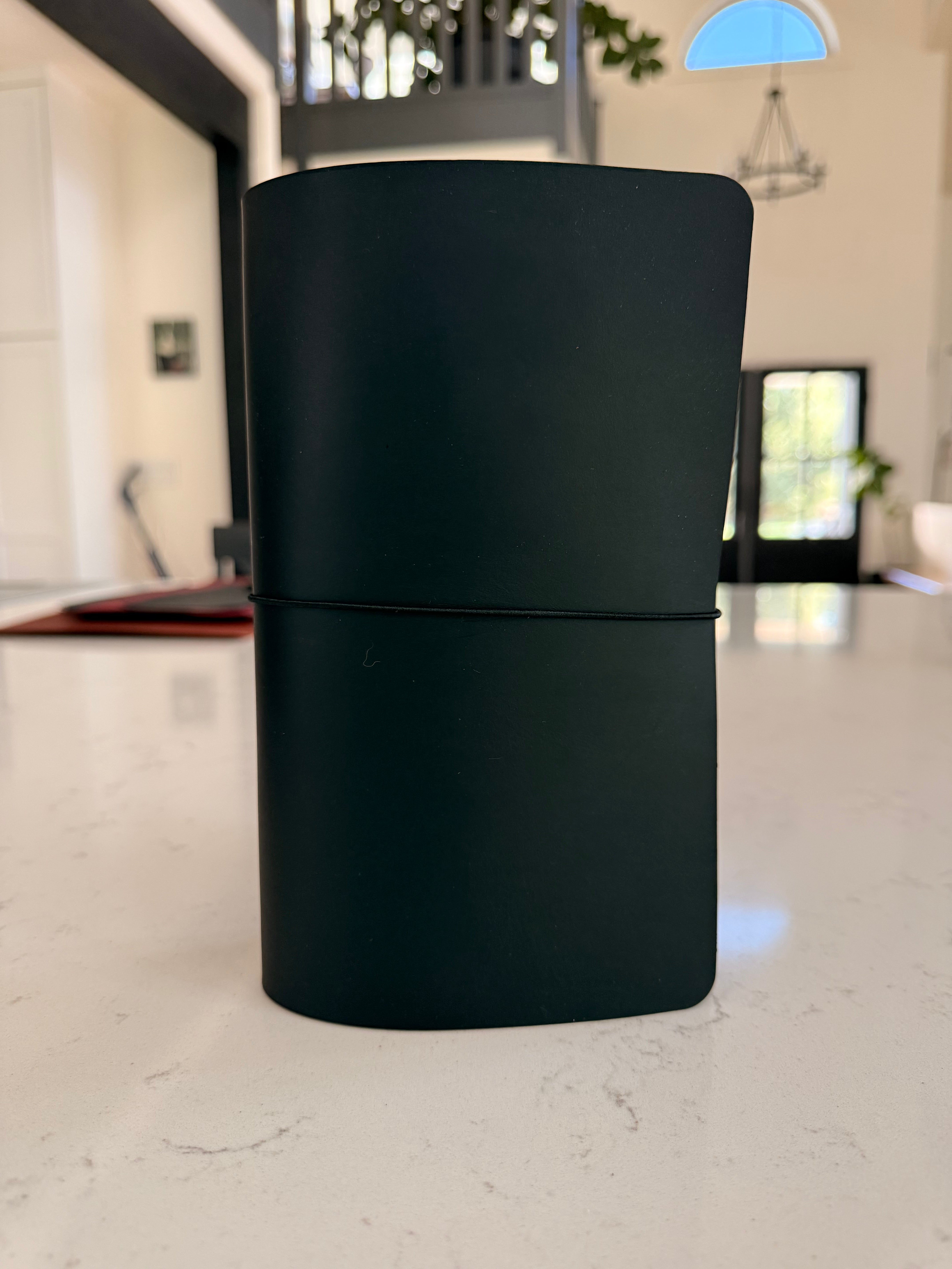Ready to Ship- Trifold- Large Wide *Almost* Chunky (A5)- Black