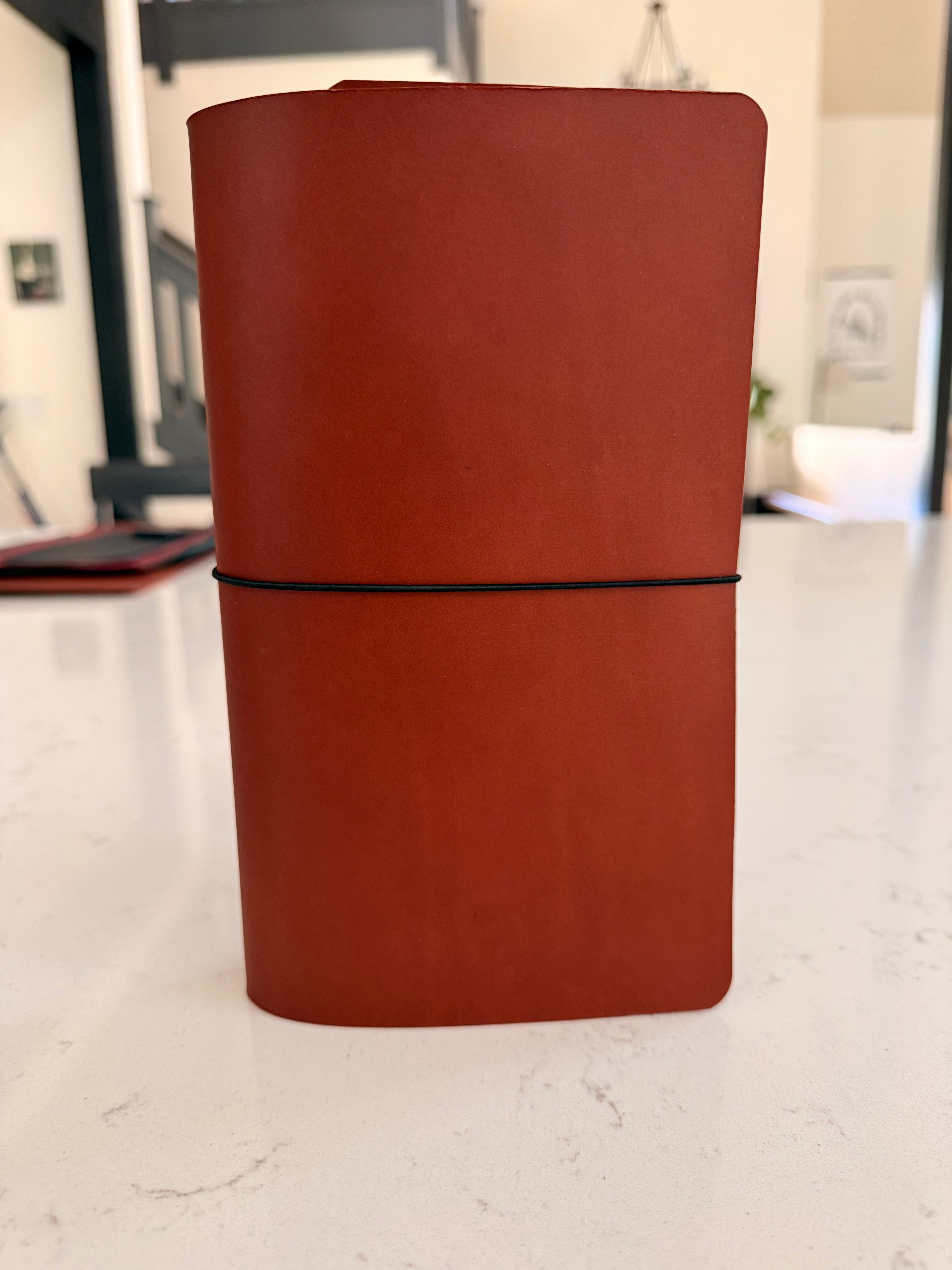 Ready to Ship- Trifold- Large Wide (A5)- Saddle